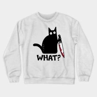 Cat miaw Crewneck Sweatshirt